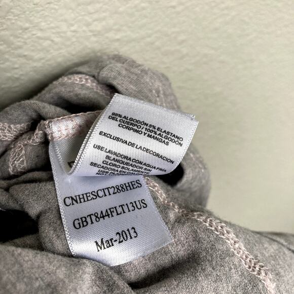 Naartjie Kids Long Sleeve Dots and Stripes Tunic - Gray Pink Brown - 12-18M - Picture 8 of 10